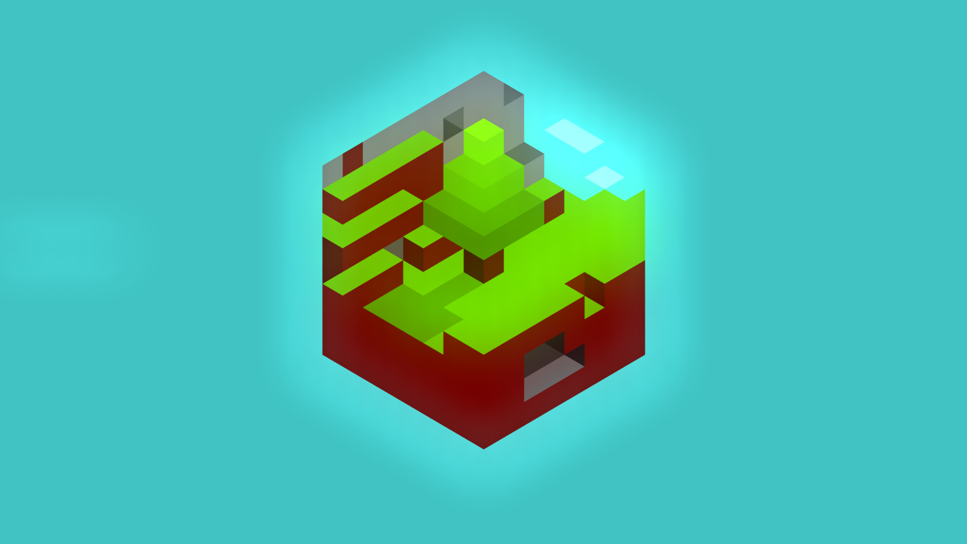 Minimalistic Minecraft Wallpaper Image