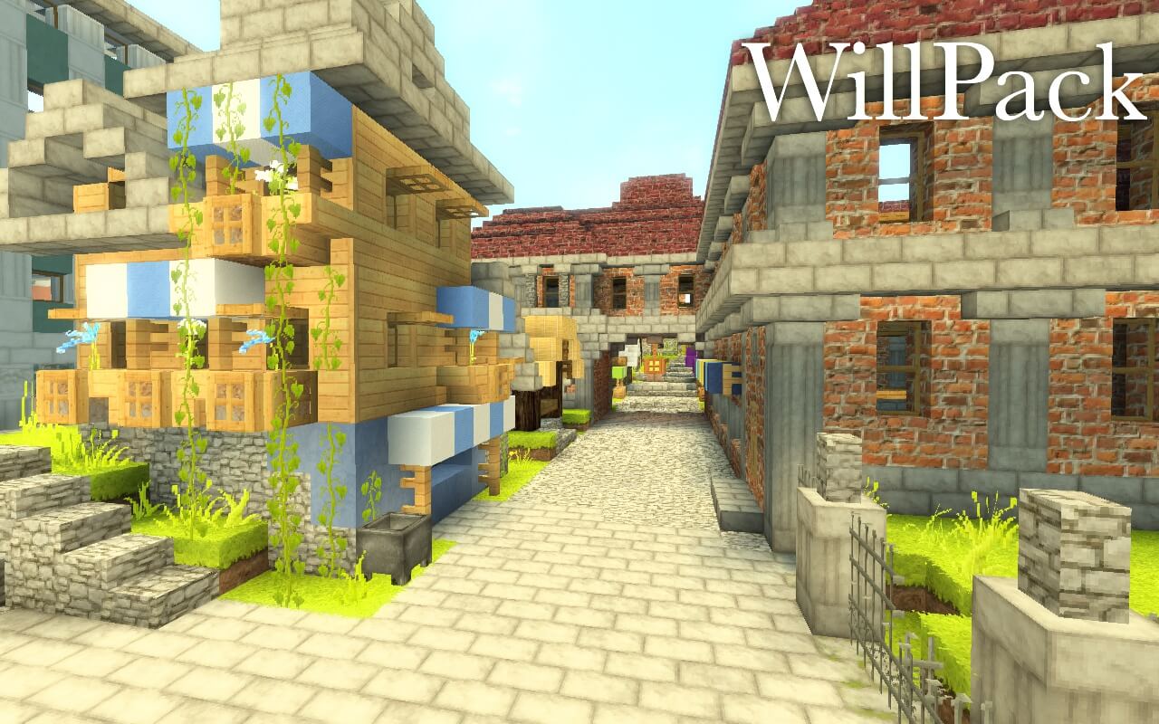 WillPack - Texture Pack Minecraft 1.12.2, 1.12, 1.8, 1.7.10