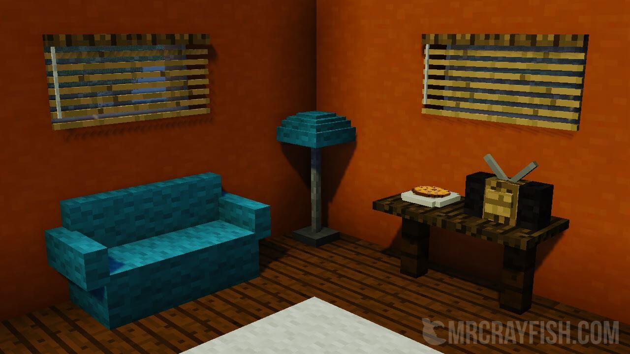 Mrcrayfish's furniture mod minecraft 1.11, 1.10.2, 1.8, 1.7.10